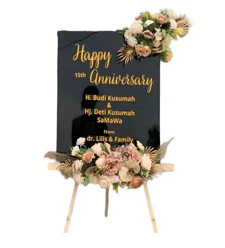 Papan Bunga Akrilik Mangunrekso