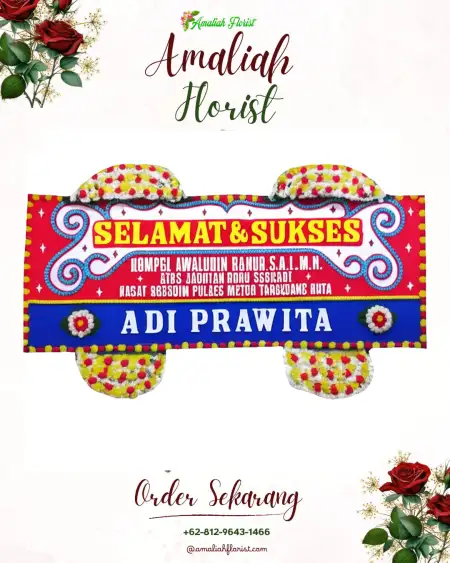 Papan Bunga Ucapan Selamat Mangunrekso